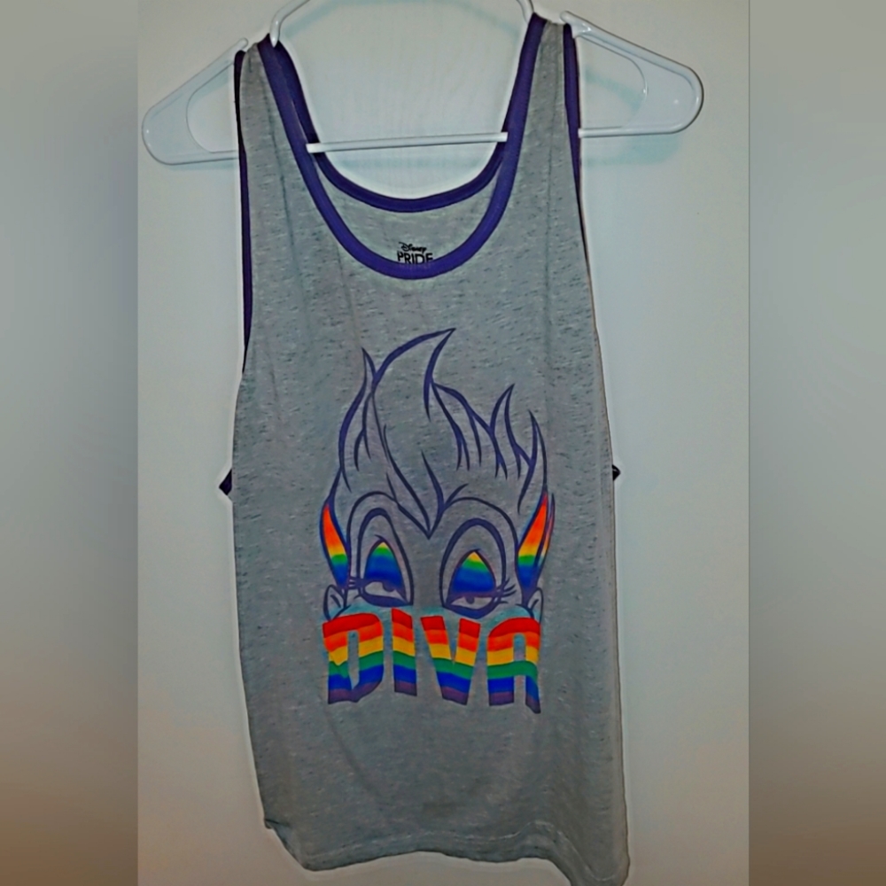 Disney Pride Ursula plus size Tank top. 🏳️‍🌈